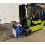 CLARK CTM20 Counter Balance Electric Forklift, Capacity - 2000kg Max extension - 4300mm Hours - 7,