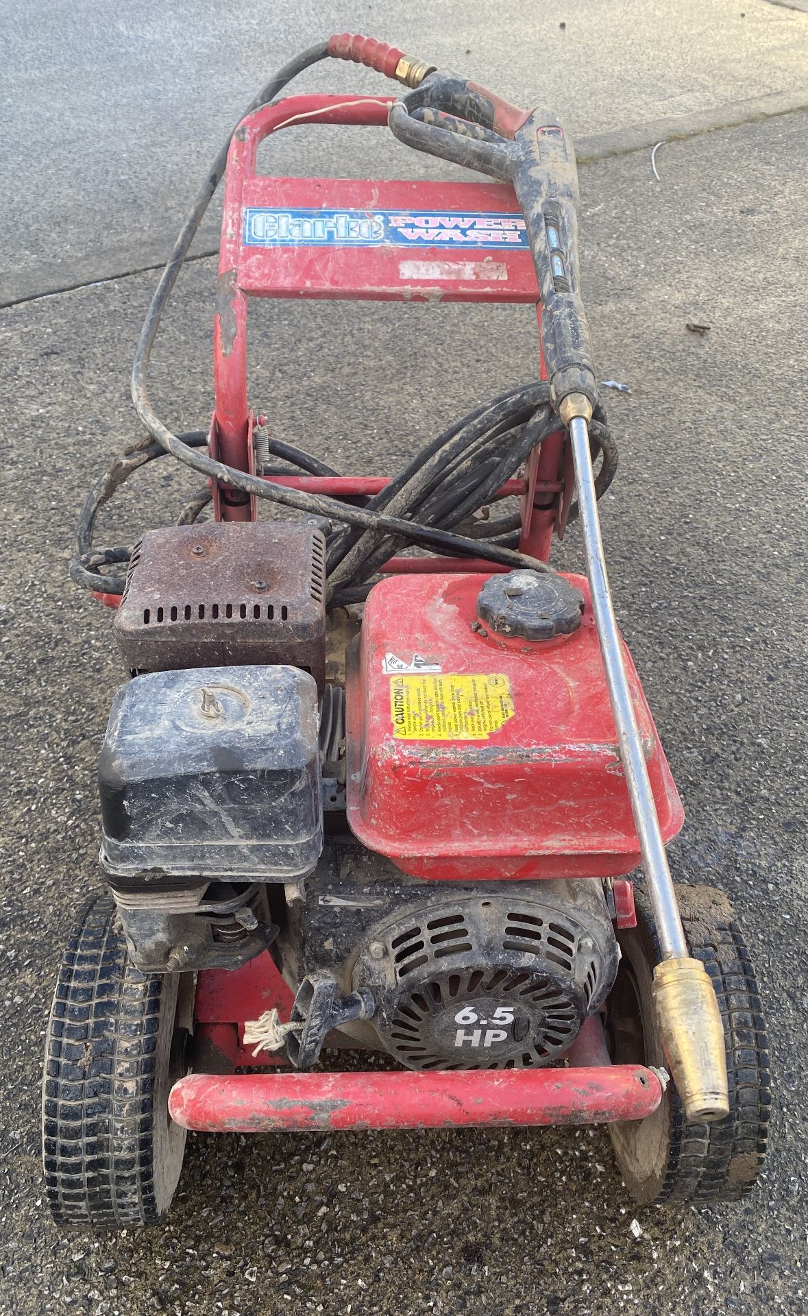 CLARKE PLS195 mobile petrol pressure washer (saleroom location: container 8) Further - Bild 2 aus 5