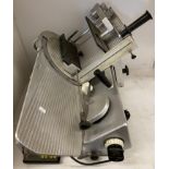 Bizerba SE120 stainless steel meat slicer (240v - failed PAT test,