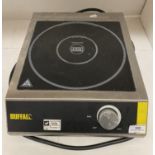 Buffalo model: CE208-02 induction hob (240v), max diameter 28c,