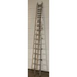 15-tread double-extension ladder (saleroom location: RD1)