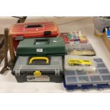 8 x assorted boxes and contents - precision screwdriver sets, screwdrivers, hammers,
