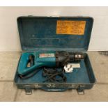 Makita 8406 240v electric hand drill in case (saleroom location: G08)