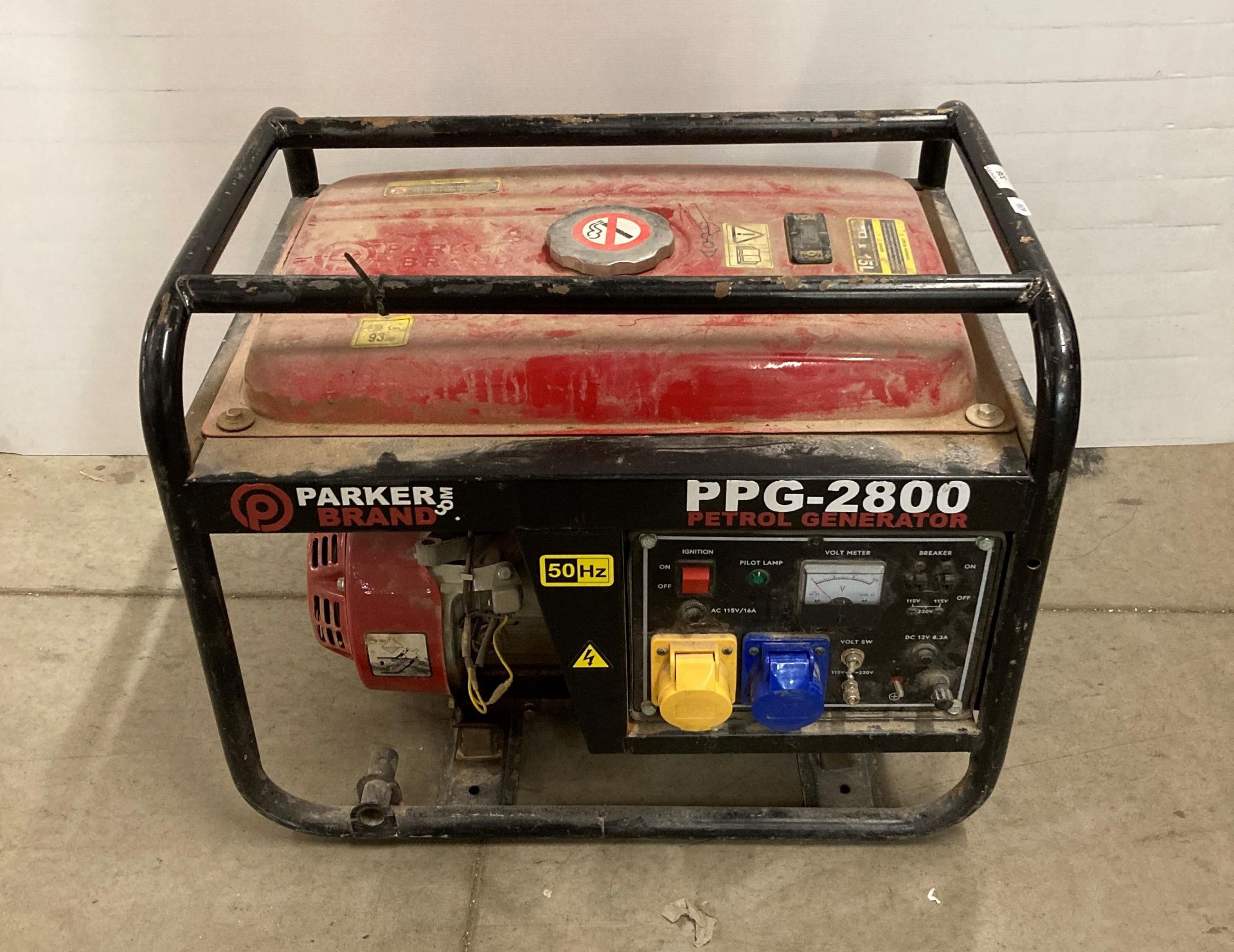 Parker PPG-2800 petrol generator (salerooom location: G08 floor)