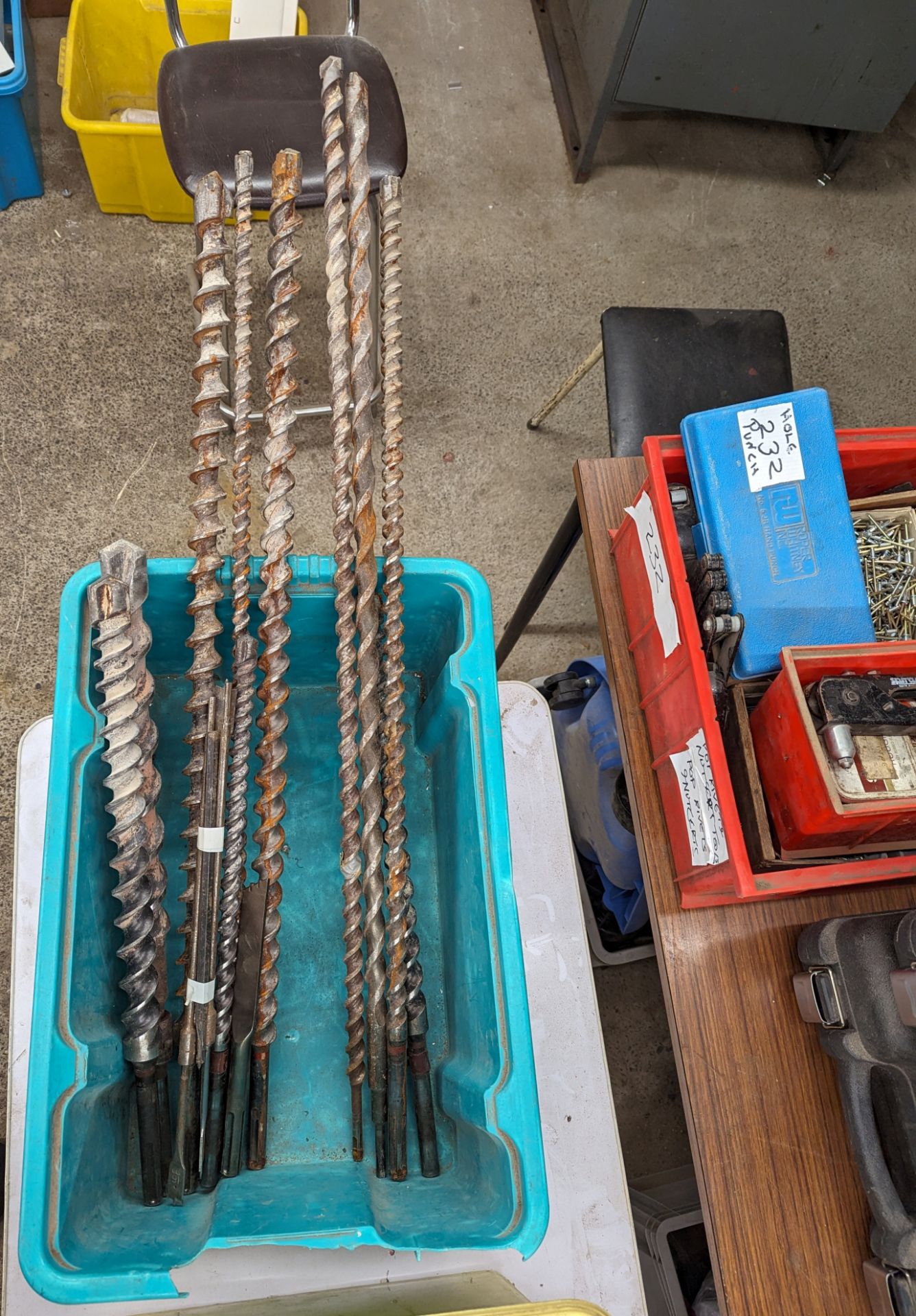 ASSORTED SDS MASONRY DRILLS (saleroom location: Frank Eastwood & Co Ltd - 454, Leeds Road, Dewsbury,