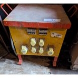 230V 10KVA 63A PLUG (saleroom location: Frank Eastwood & Co Ltd - 454, Leeds Road, Dewsbury,