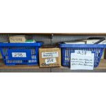 EARTH CLAMPS/ CLIPS/ CONNECTION BLOCK/ DIN RAIL TERMINALS (saleroom location: Frank Eastwood & Co