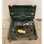 Metabo 110v drill BE6223 angled chuck in case (saleroom location: G08)