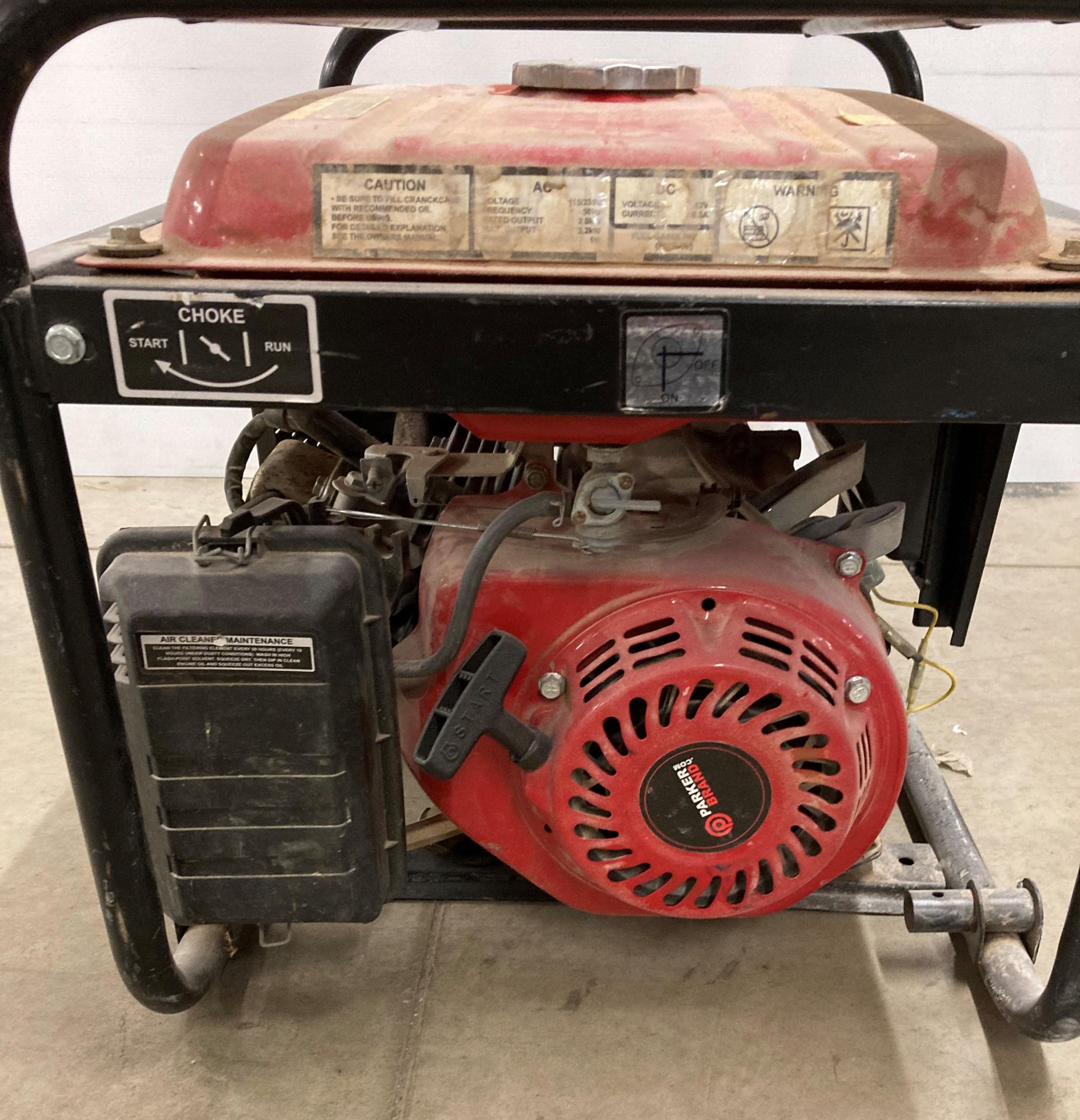 Parker PPG-2800 petrol generator (salerooom location: G08 floor) - Image 2 of 2