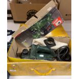 Bosch PHO 16-82 planer 240v in yellow metal case (saleroom location: T07)