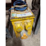 230V 4KVA 13A PLUG (saleroom location: Frank Eastwood & Co Ltd - 454, Leeds Road, Dewsbury,