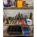 VARIOUS SIZE DRILL BITS (saleroom location: Frank Eastwood & Co Ltd - 454, Leeds Road, Dewsbury,