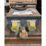 WYSE POWER 230V 3KVA 32A SPN PLUG (saleroom location: Frank Eastwood & Co Ltd - 454, Leeds Road,