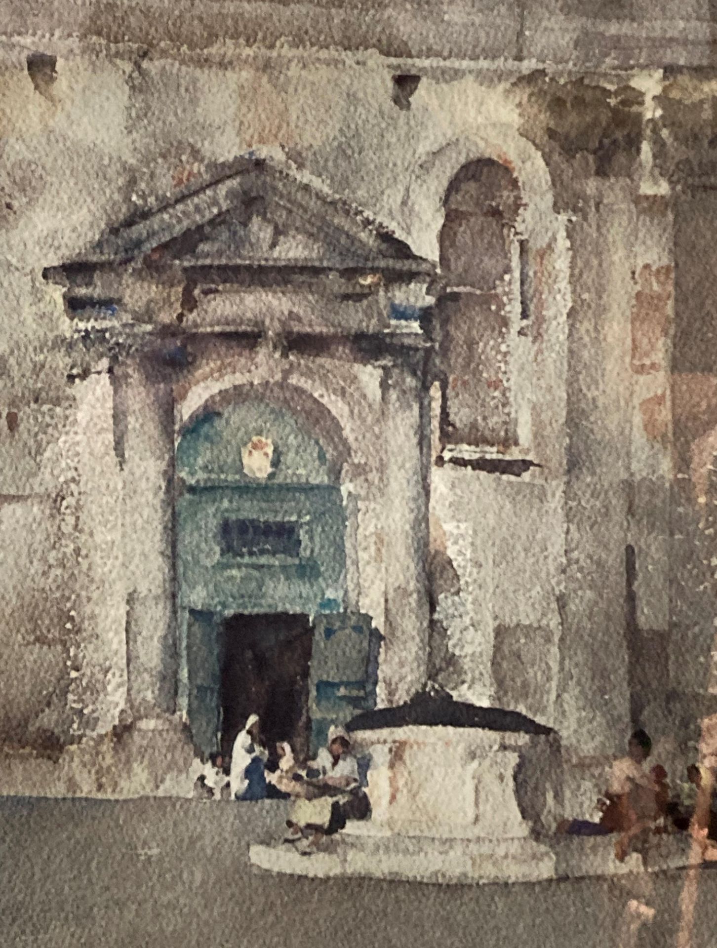 † Sir William Russell Flint (1880-1969), 'Campo San Inovaso', framed proof, - Image 4 of 5