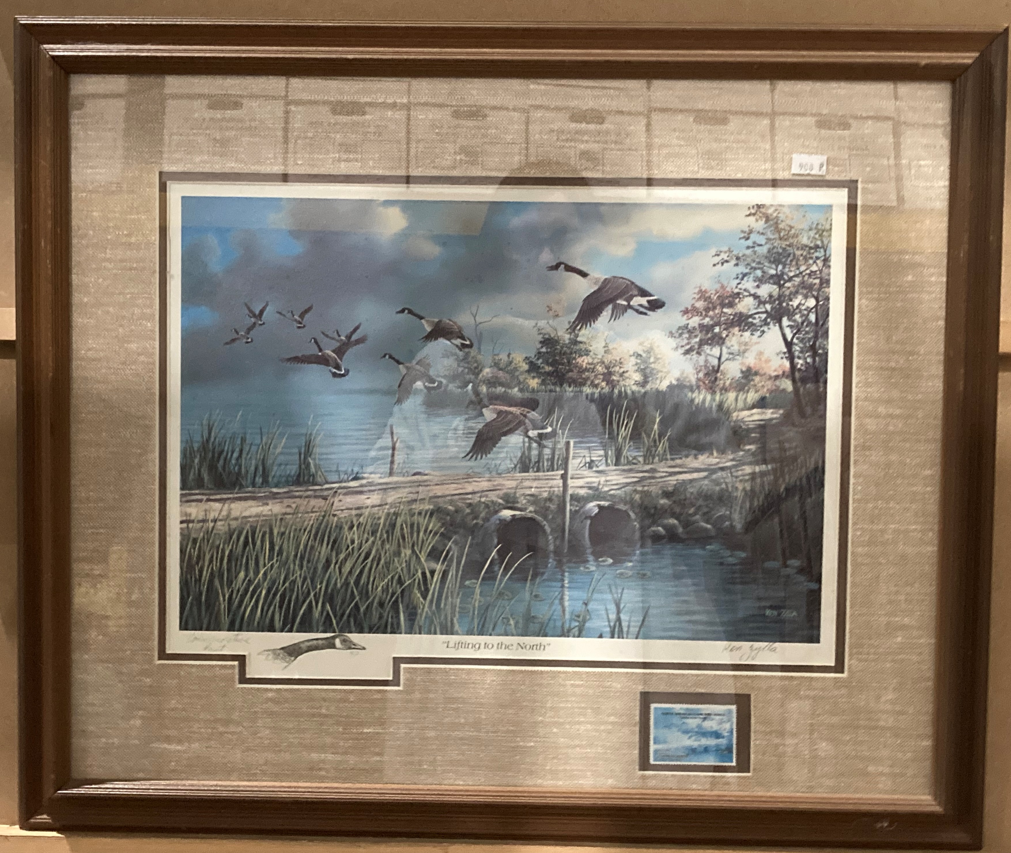 Ken Zylla, four framed commemorative prints from the North American Game Bird Series, - Image 6 of 7