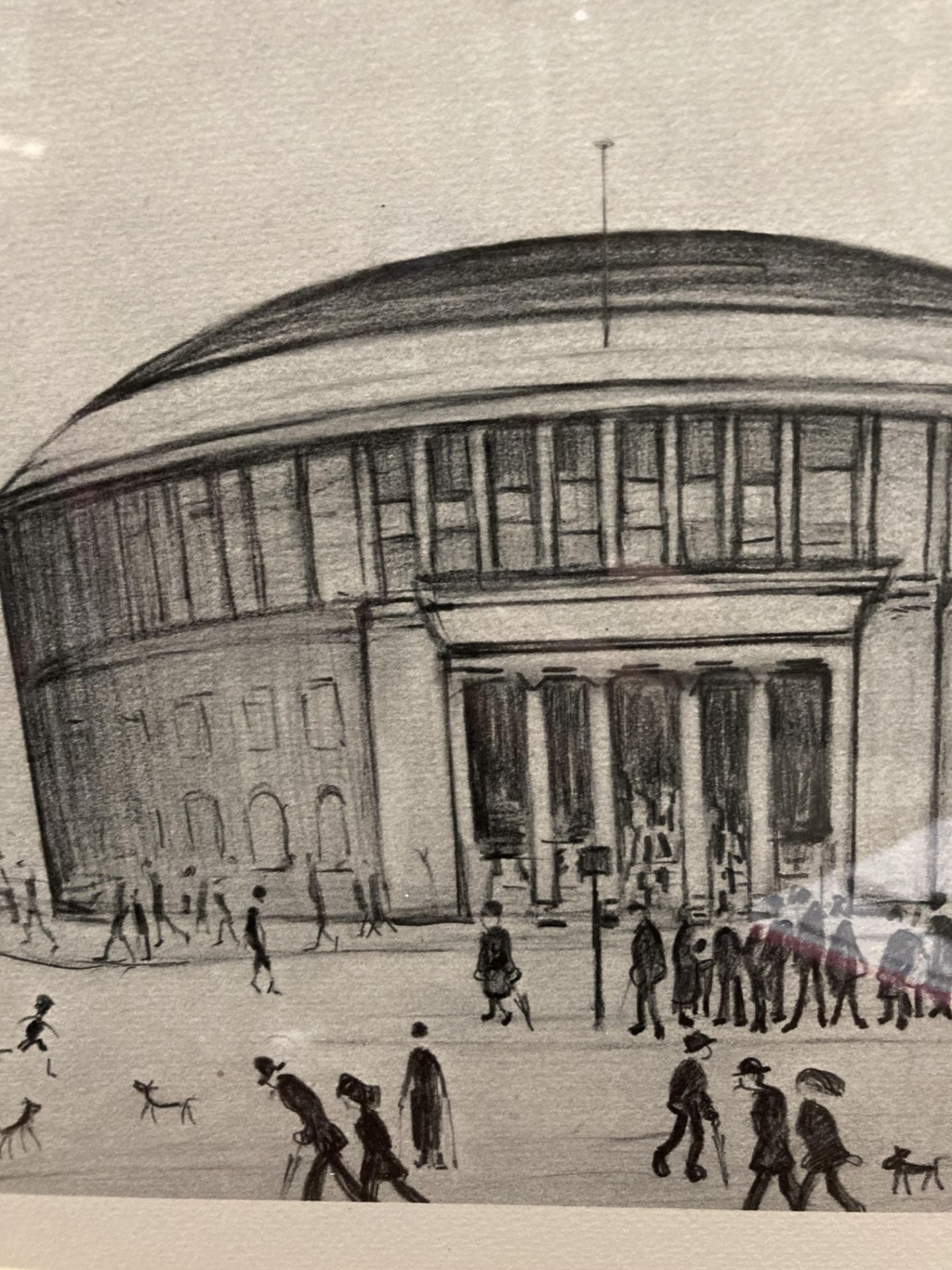 † L S Lowry (1887-1975), 'Reference Library', lithograph on paper, signed in pencil, - Image 9 of 17