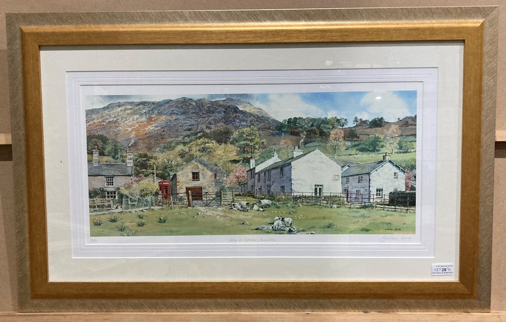 Graham Carver, 'Spring at Seatoller, Borrowdale', limited edition print signed in margin, - Image 2 of 13