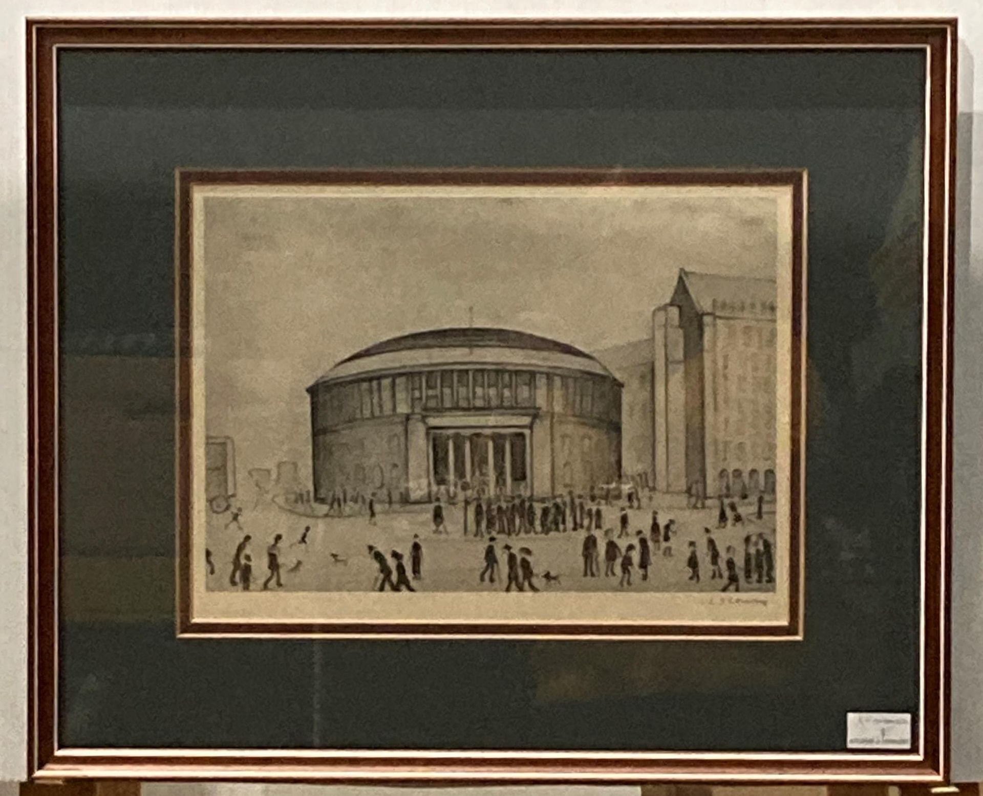 † L S Lowry (1887-1975), 'Reference Library', lithograph on paper, signed in pencil, - Image 4 of 17