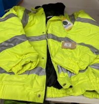 Black Knight high-visibility Bomber jacket (size XXL) (L11)