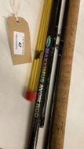 Fladen Maxximus 10'/12' T/C Multi tip graphite avon rod two tops,