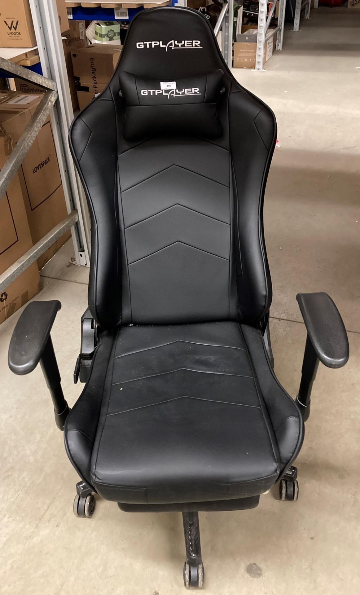 GT player adjustable gaming armchair (saleroom location: K05 floor)