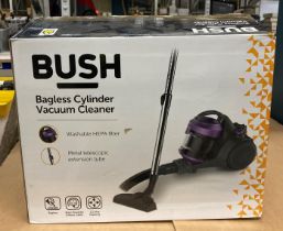 Bush bagless cylinder vacuum in box (saleroom location: R07)