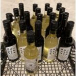 19 x 187ml bottles of Jack Rabbit Merlot and Sauvignon Blanc (saleroom location: F13)