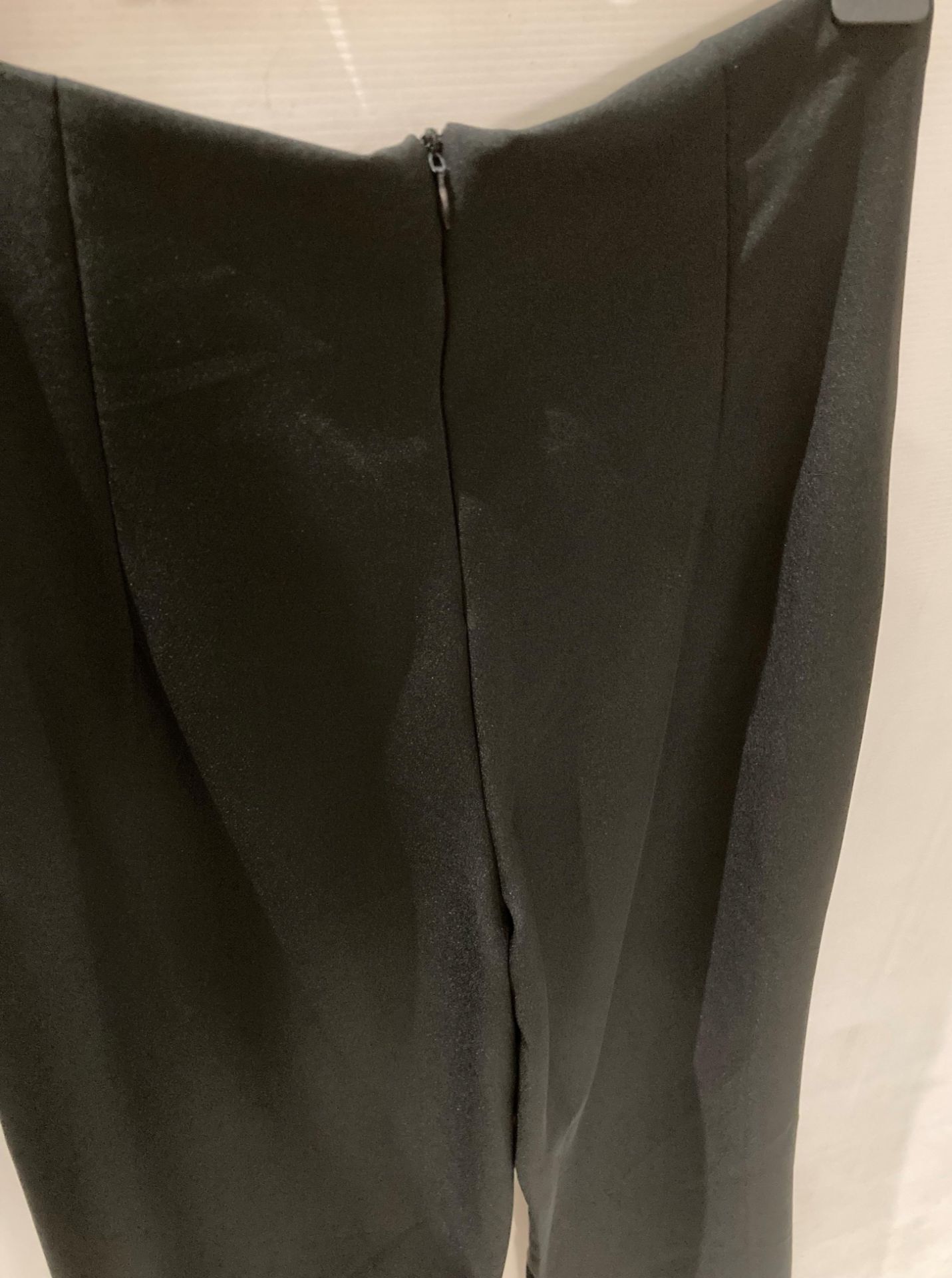15 x New Collection black wide leg trousers with belt detail, sizes S, - Image 2 of 2