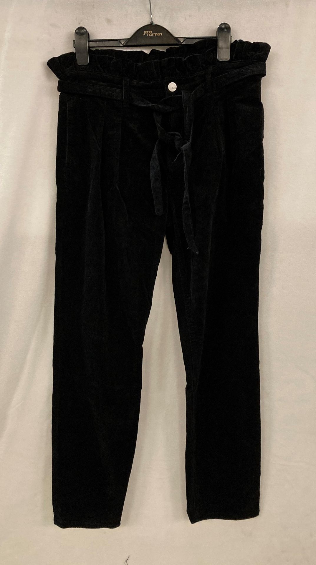 10 x Pro Redial Paris black corduroy high waist jeans, various sizes - sizes 6, 8, 10,