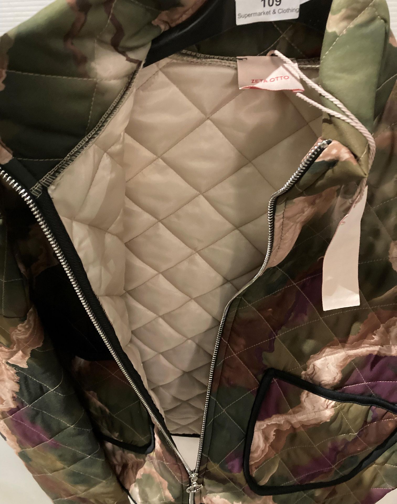 3 x Izeta Otto jackets with zip fastening in camo print, - Image 2 of 2