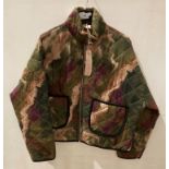 3 x Izeta Otto jackets with zip fastening in camo print,