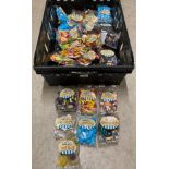 Contents to tray - 30 x assorted bags of sweets by Romney's - fruit jellies, chocolate eclairs,