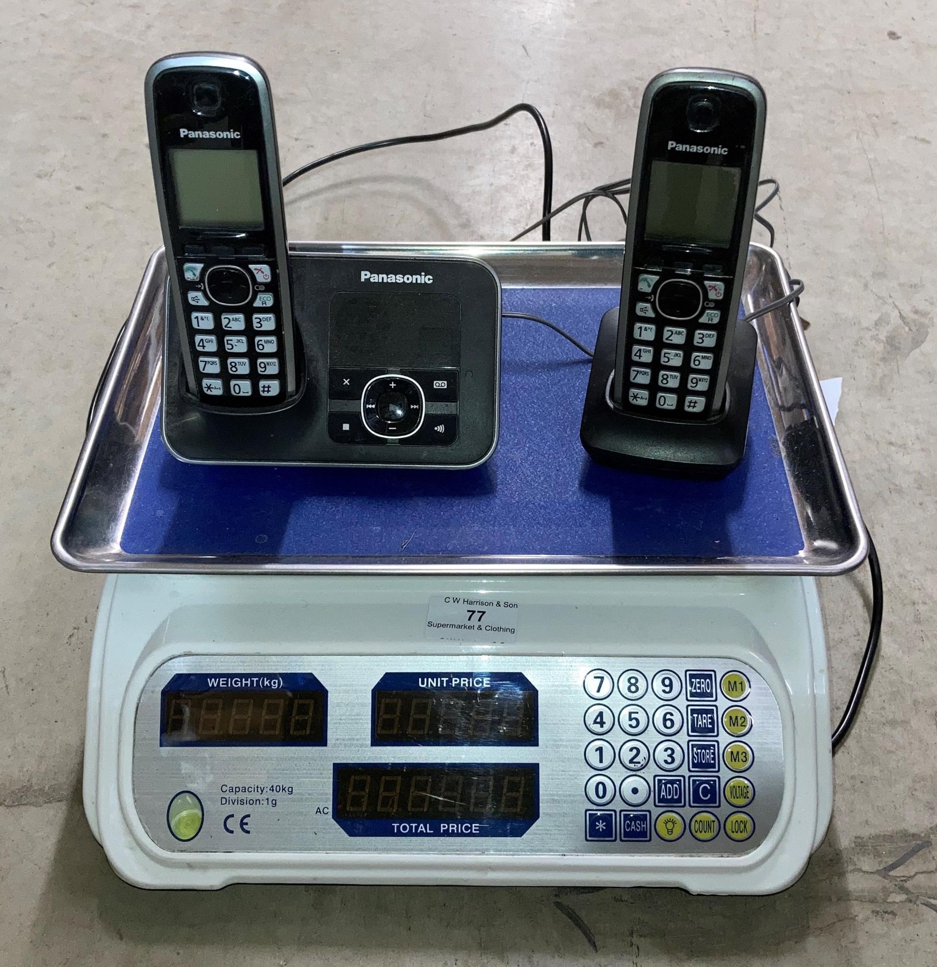 ACS 40 electric scales (up to 40kg),