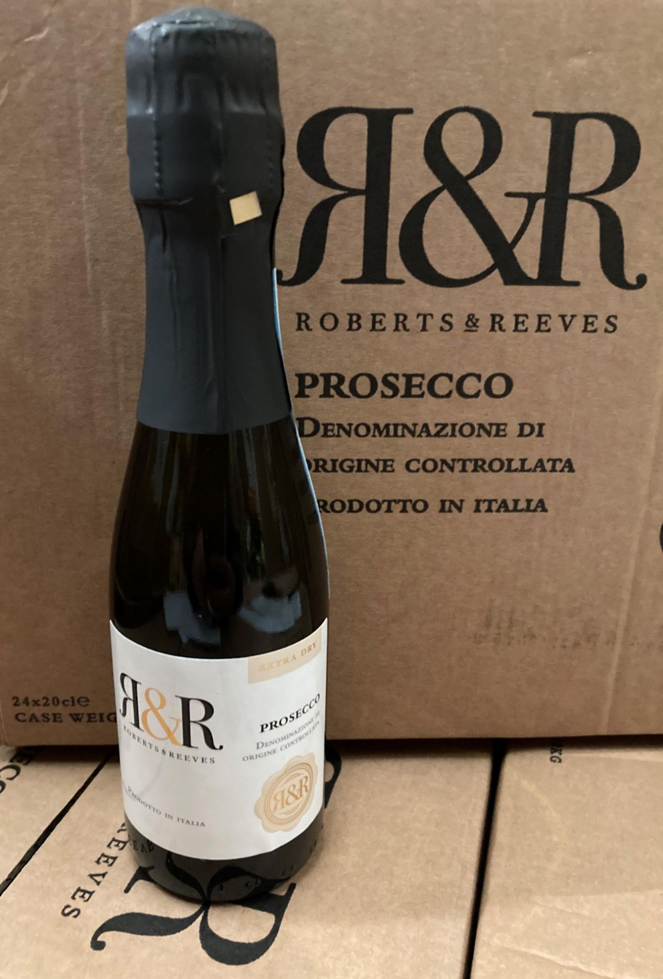 144 x 20cl bottles of Robert & Reeves Extra Dry Prosecco (6 boxes) - Image 5 of 5