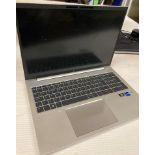 HP EliteBook laptop I7-1260P no power lead (saleroom location: F10)