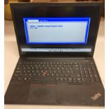 Lenovo ThinkPad laptop AMD Ryzan 5 3500MHz 8GB RAM 238GB HD - no power lead (M12)