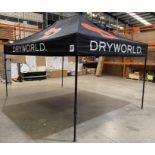 Two pop-up gazebo frames - one E-Z Up 3m x 4.