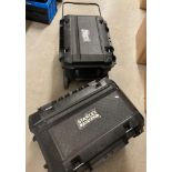 2 x Stanley Fatmax pull-along tool boxes (saleroom location: D07 FLOOR)