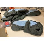 6 x Henry Wag waterproof dog coats in various sizes (saleroom location: F10)