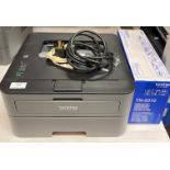 Brother HL-L23000D colour printer complete with power lead and toner cartridge (saleroom location: