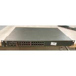 Nortel BES220-24T-PWR rack mountable 24-port switch (no lead) (J10)