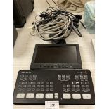 Blackmagic Design ATEM mini pro video production suite and a 7" camera monitor (saleroom location: