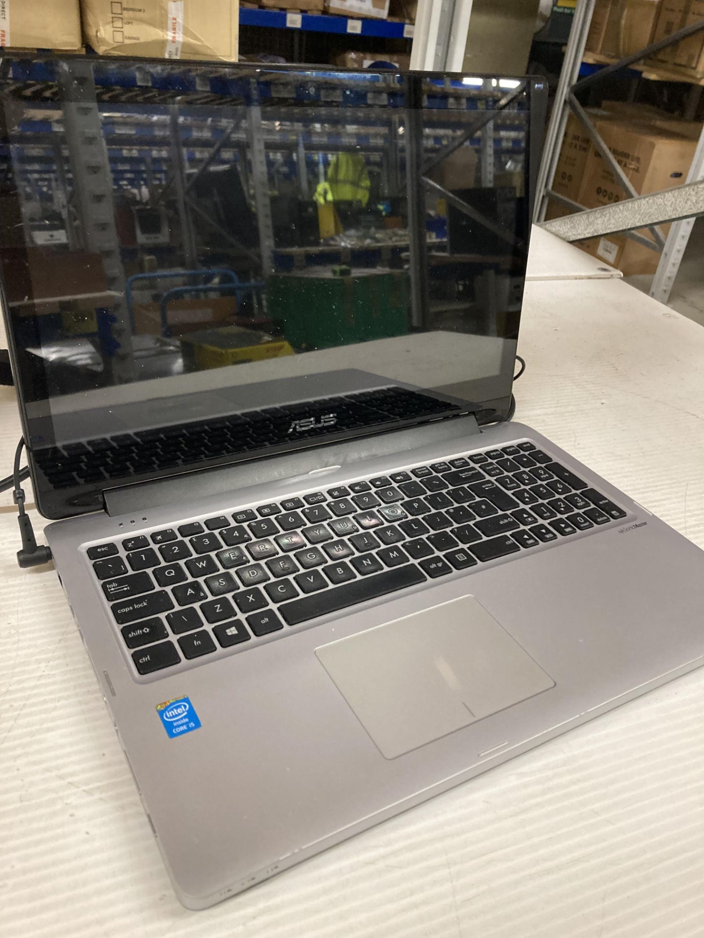 Asus laptop I5-4200U complete with power lead (saleroom location: F10) - Image 2 of 2