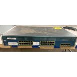 Cisco Catalyst 2970 series rack roundtable 24-port switch (no power lead) (J10)