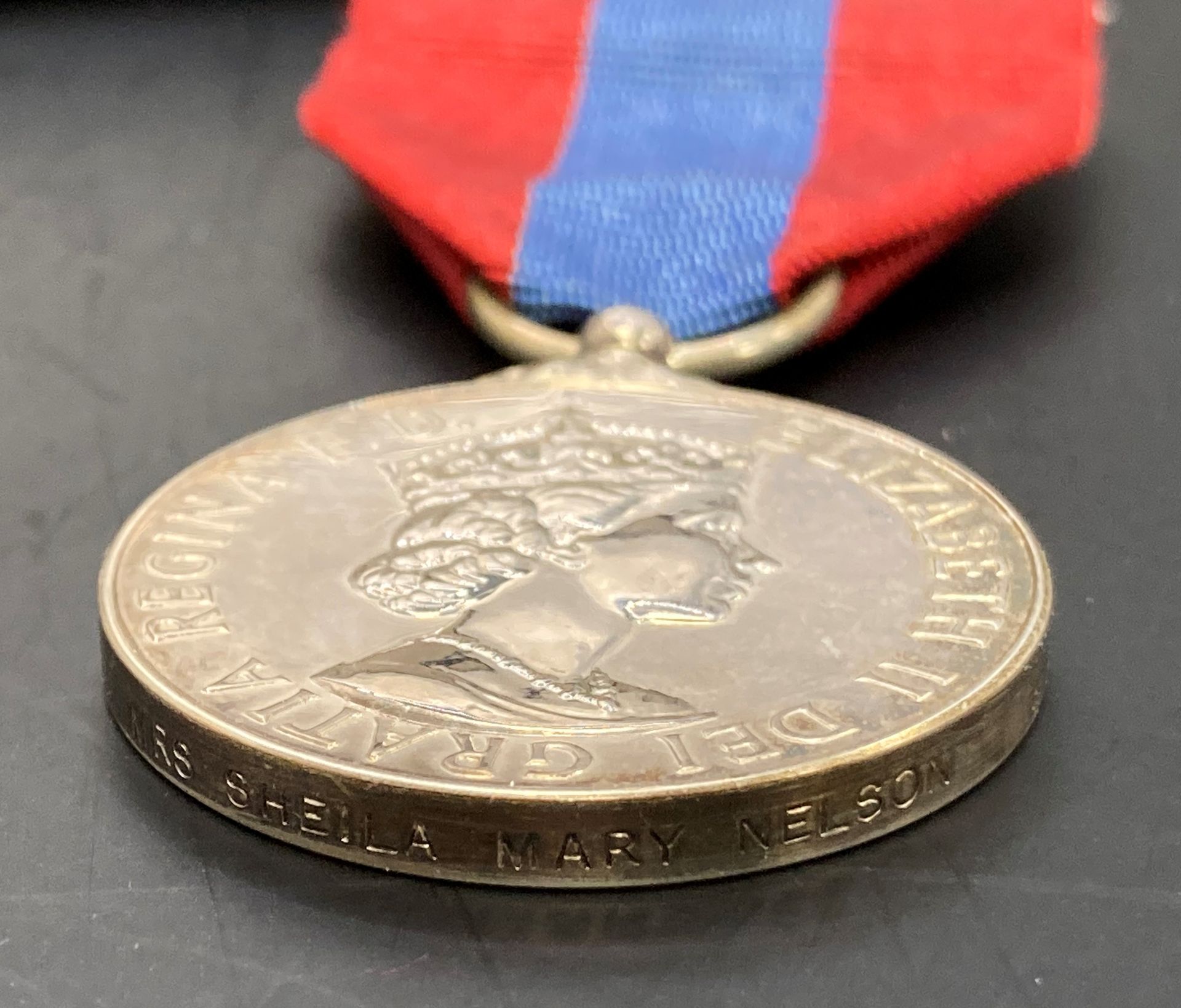 Imperial Service Medal (Queen Elizabeth II) complete with ribbon to Mrs Sheila Mary Wilson, - Image 2 of 4