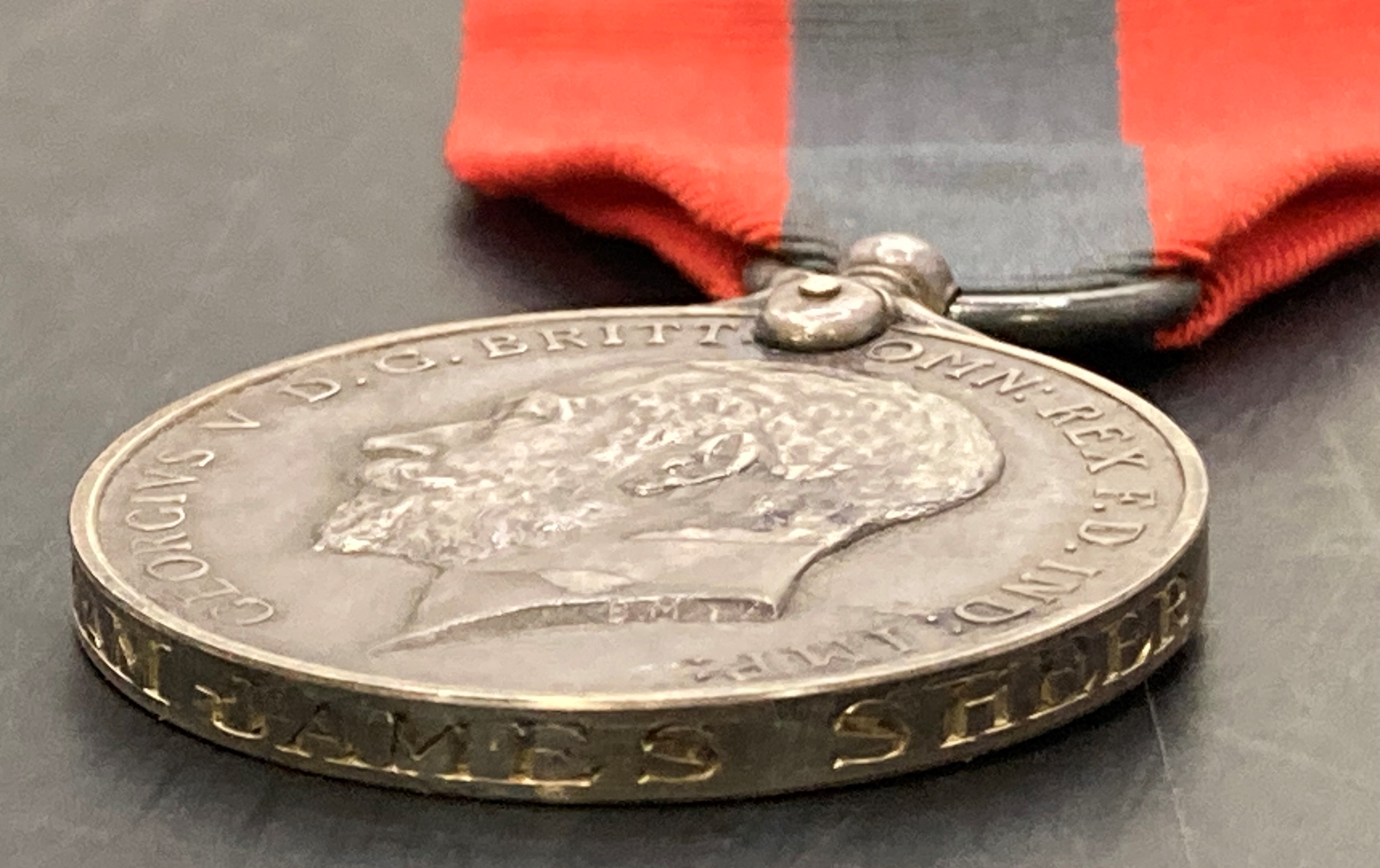 Imperial Service Medal George V named to WILLIAM JAMES SHEER awarded 1920 whilst serving as a - Image 4 of 4