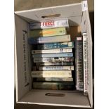 Contents to box - fifteen books relating to naval,