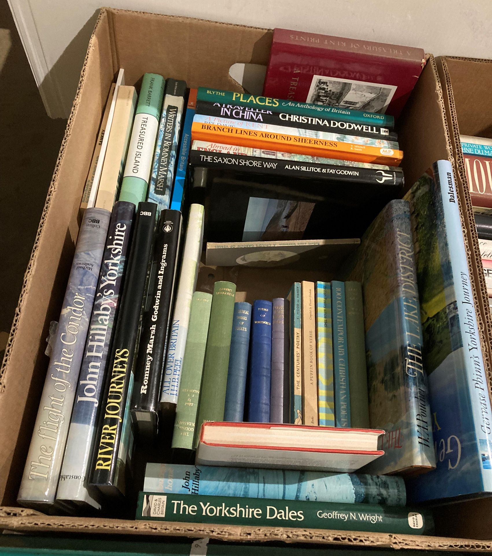 Contents to four boxes - approximately one hundred assorted books on poetical works, music, history, - Image 2 of 5