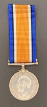 World War I War Medal with ribbons to 1987 Pte F P Jowett RAMC Frank Patrick Jowett served in the