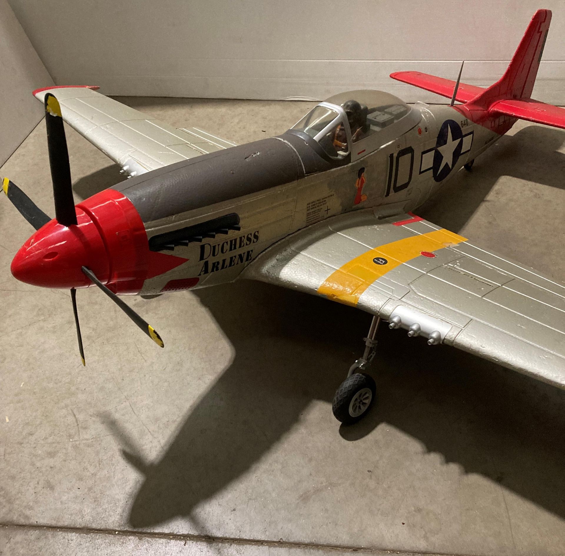 P-51 Mustang Duchess Arlene electric model remote controlled aeroplane, ref: 10, 648, - Image 2 of 4